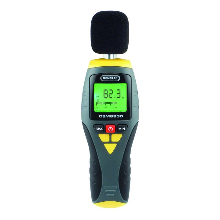 صوت سنج جنرال تولز مدل DSM8930 با قابلیت خروجی آنالوگ GeneralTools DSM8930 Digital Sound Level Meter